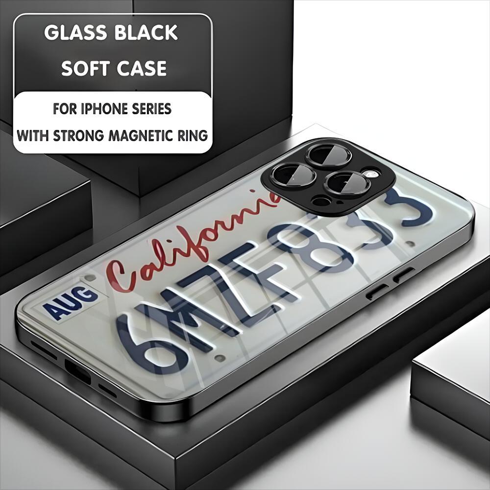 Назад в будущее OUTATIME Чехол для телефона для iPhone 17 16 15 14 13 11 12 Pro Max Mini Plus Магнитный стеклянный чехол для телефона