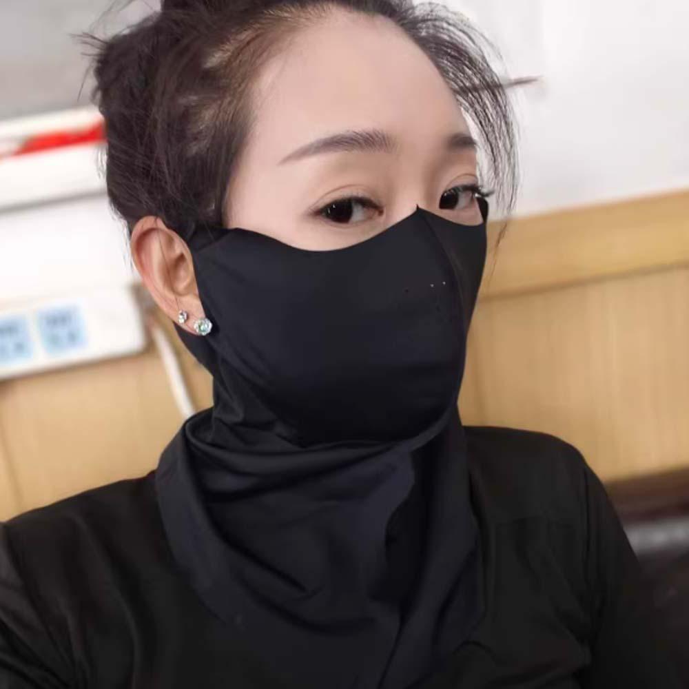 Elastic Ice Silk Face Clothing Breathable Face Sun Protection UV Protection Mask Outdoor