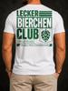 Lecker Bierchen Club Member Tee Green Beerclub Text Hop Icon Andhopfen Malz Zusamhal Phrase Gerunisex Unisex All TShirt