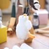 Cute Cute Big White Goose Pendant Plush Toy Doll Big Goose Bag Hanging Ornament Keychain Rag Doll Doll