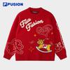 FILA FUSION Lucky Clover Unisex Knit Sweater
