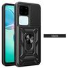 Slide Lens Funda for Vivo V30 Pro 5G Case for Vivo V30 Lite X100 Pro V25 5G Y28 V25e Global Case Magnetic Ring Stand Armor Cover