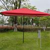 Parasol Insert Umbrella Ground Auger Holder Grass Patio Base Stand Beach Sand Plug Steel Car Sun Shade