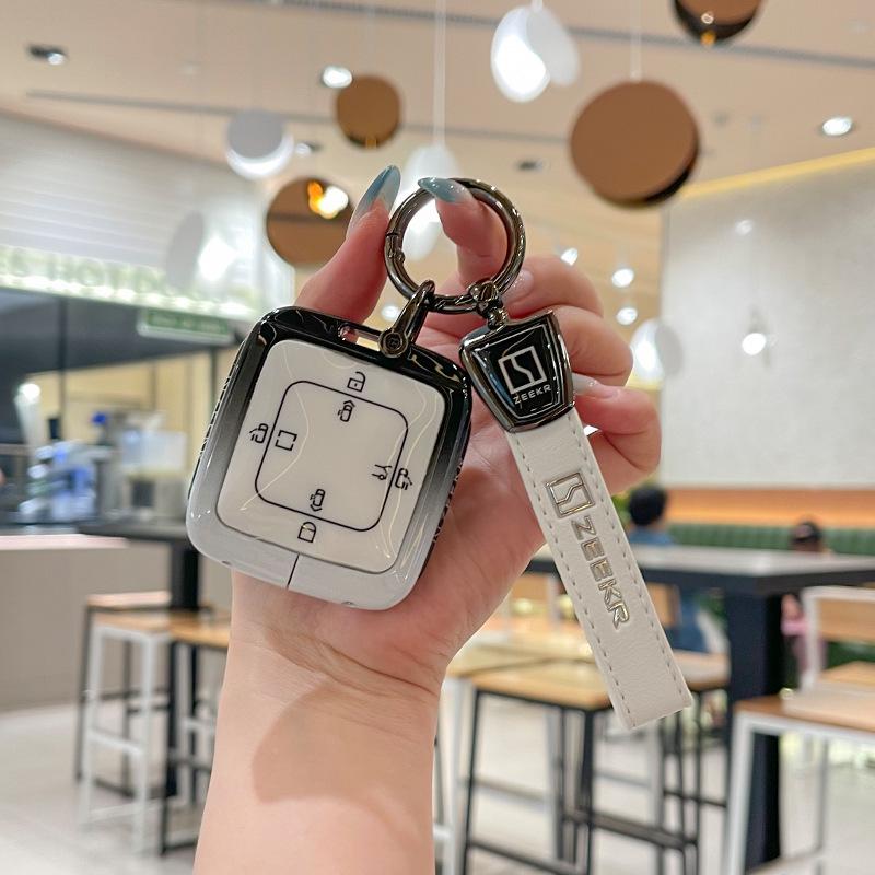 2025 Zeekr 001 Key Cover, Model 7X Car 009 Metal Shell 007GT