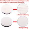 SIQUK 38 Pieces Car Polishing Pad Kit 3 Inch Buffing Pads Foam Polish Pads Polisher Attachment For Drill