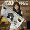 Watamote K-Kuroki T-Tomoko Аниме Пляжное Полотенце для Купания Мягкое Впитывающее Мочалка Детские Подарки для Детей Путешествия Кемпинг Спортзал