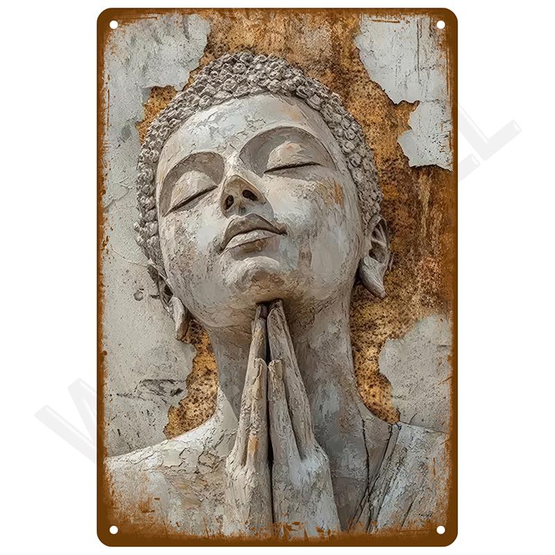 Retro Tin Sign Vintage Metal Signs Plates Posters House Interior Bathroom Wall Art Mural Aesthetic Room Home Decor Decorations