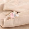 Oval Pink Cat's Eye Gemstone 925 Sterling Silver Cocktail Handcrafted Boho Ring RR-28-36