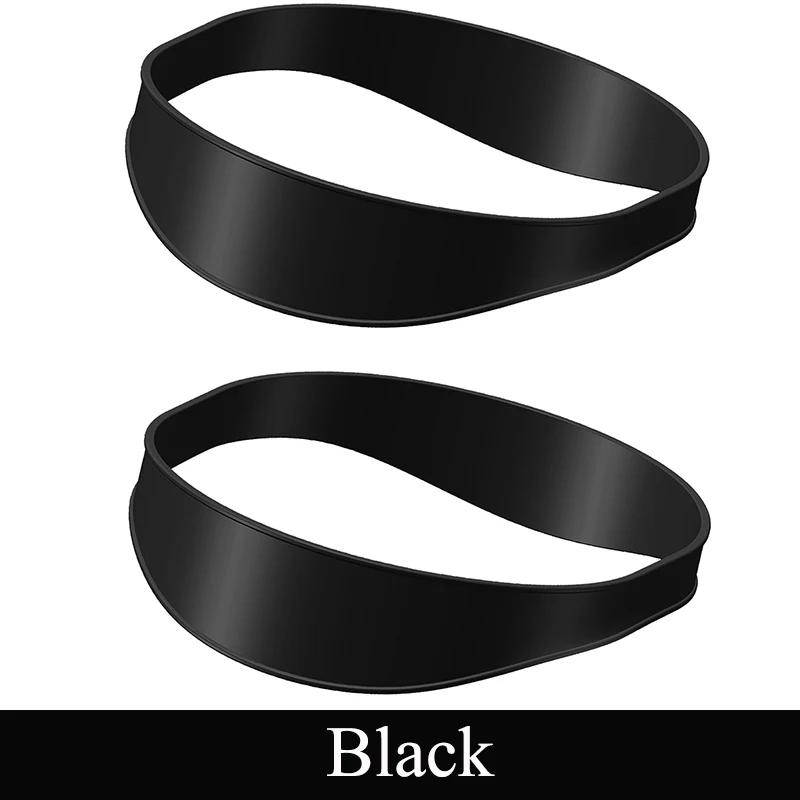 Изогнутая силиконовая повязка на шею для стрижки волос для самостоятельной домашней стрижки волос, направляющая повязка на голову, укладчик для волос, парикмахерский инструмент для укладки