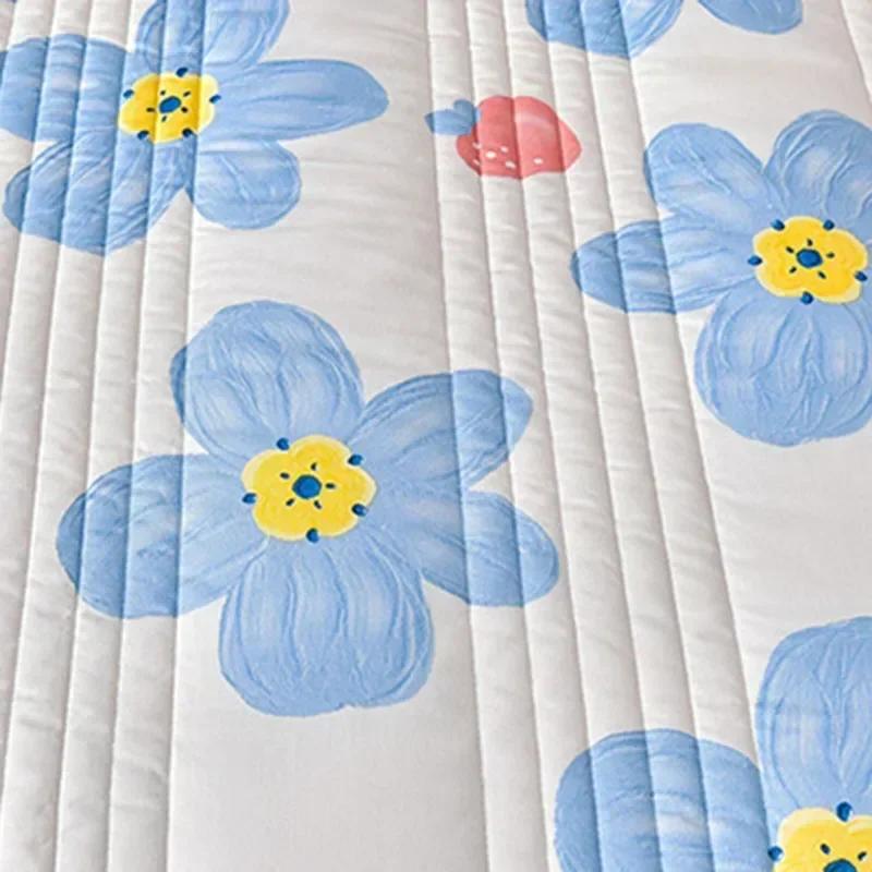 Стеганое летнее одеяло размера Queen Soft Comfortable Машинная стирка Одеяло для кровати Покрывало 150x200