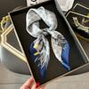 Fashion Print Hair Ribbon Scarf Women Neck Tie Bag Scarfs Satin Silk Skinny Headscarves Ladies Foulard Floral Bands New