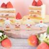 Bandai Bikkura Tamago Bubble Fever Персонажи Sanrio Взбитый Клубничный Торт Рекомендуемый возраст от 3 лет