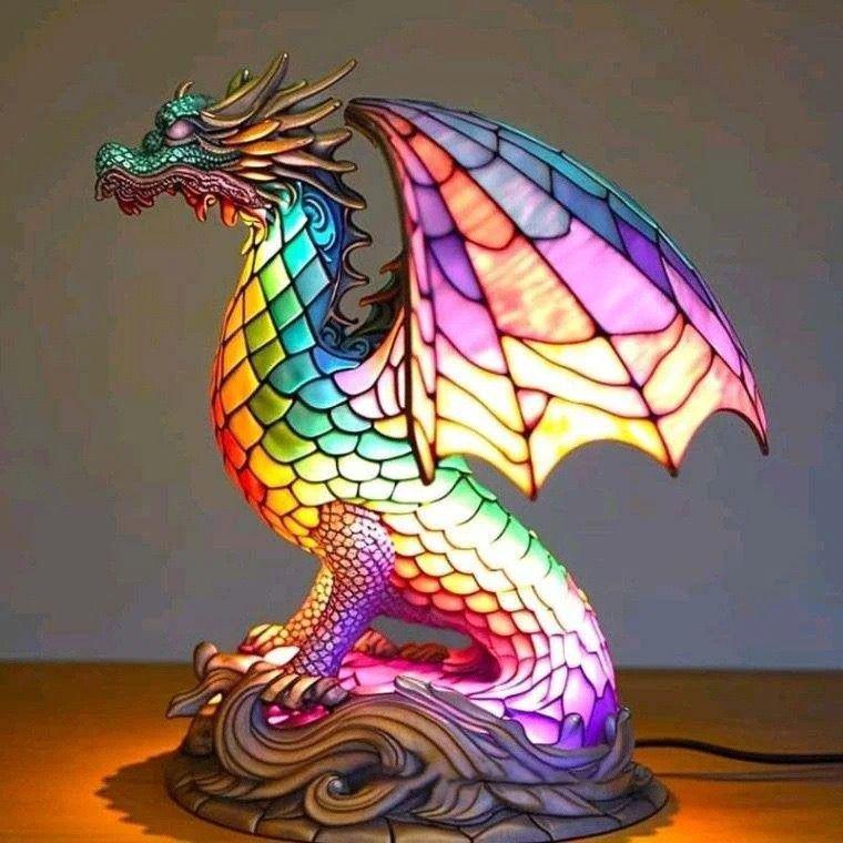 Семицветный 3D ночник в виде животного для декора спальни
