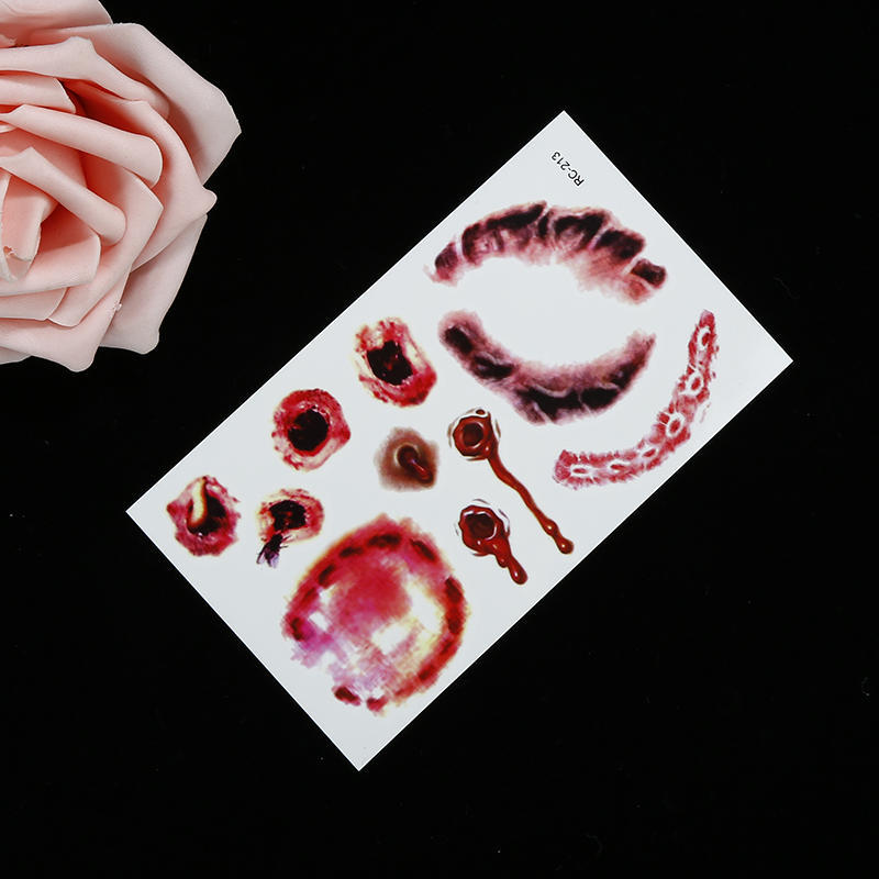 Sticker Easy To Apply High-quality Haunted House Popular Halloween Costume Accessories Halloween Instant Transformation Unisex