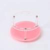 360° Rotate Lash Tweezers Stand Acrylic Material Tweezer Storage Box  Professional Makeup