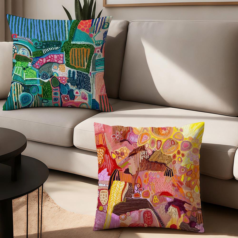 Art JonathanGemmell Pillow Case Office Cushions Suitable For Sofa Car Bedroom Decorative Cushion Cover