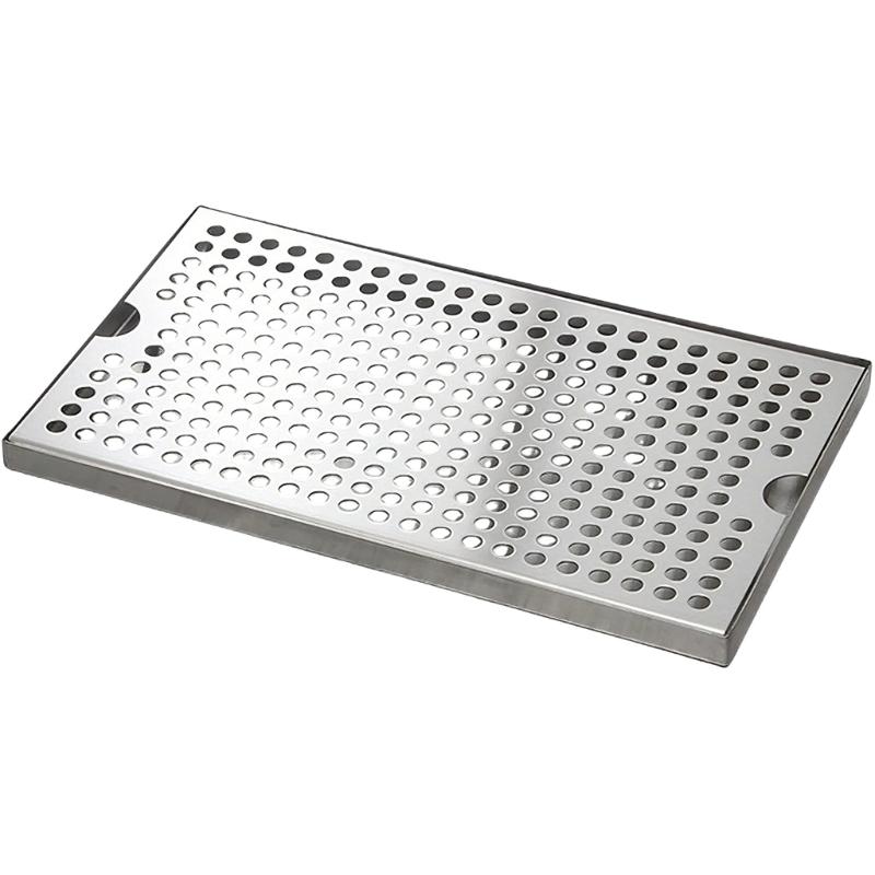 Metal steels Beer Drip Tray Metal Beer Tower Drip Pan Surfaces Mount No Drain Drip Tray Metal Drip Tray Enduring