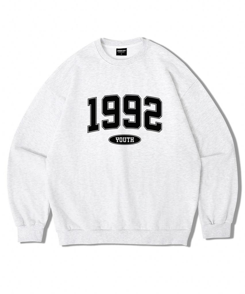 UNDEROFF Настоящий Свободный Овсяный Свитшот 1992