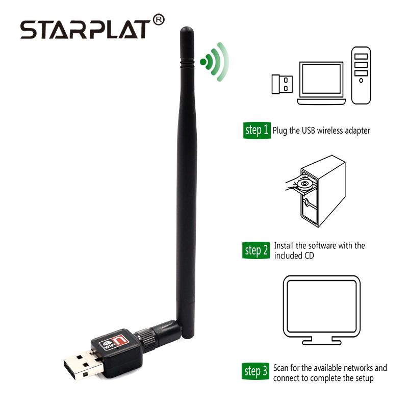 WiFi USB Adapter 150mbps Wifi Antenna 802.11n Long Distance USB WiFi Receiver Ethernet Network Card