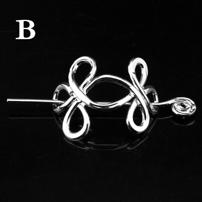 Винтажные аксессуары, заколки для волос, заколка для волос, руны викингов, драконы, металлическая палочка, слайд, кельтский узел, подарки