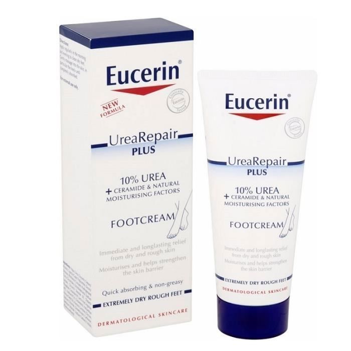 Eucerin Urée réparation plus Footcream avec 10% Urée + céramide et NMF GEL DE DOUCHE - GEL DE BAIN - CREME DE DOUCHE - CREME DE BAIN