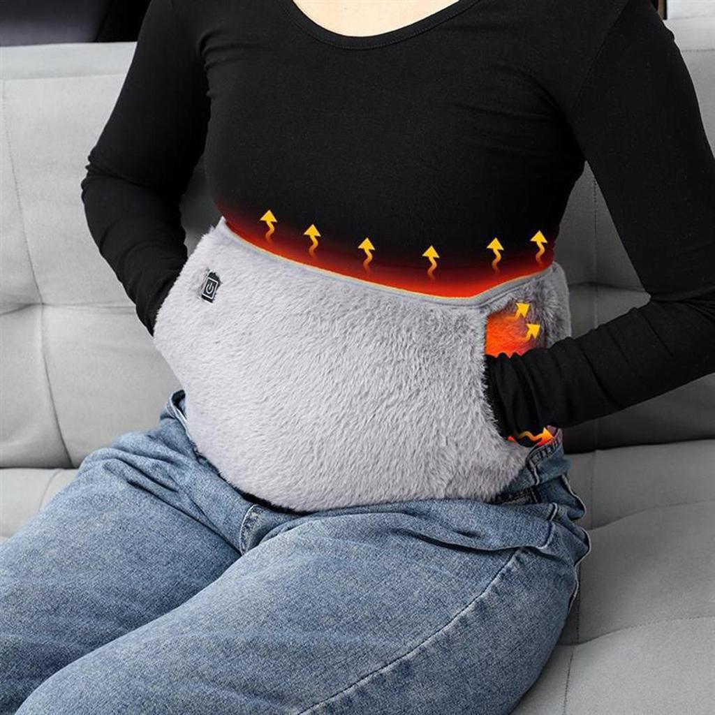 3 Level Electric Graphene Heating Pad Cold-Proof Uterine Belt Cold-Proof Hand Waist Warming Pad USB Recharging Abdominal Warmer