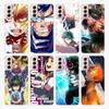 Anime My Hero Academia For Samsung Galaxy S22 Pro S21 S20 FE Ultra S10 S10E Lite S9 S8 Plus S7 S6 Edge Soft Phone Case