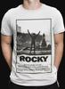 Футболка Rocky ретро фильм классика футболка боксер боксер мода белая подарок Сталлоне Унисекс Футболка