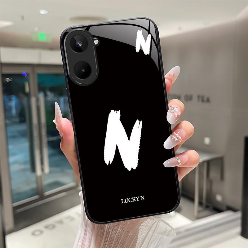 Чехол Для Realme 10 Pro Plus 4G 5G Счастливыми Буквами Задняя Крышка Capa Для Realme10 10Pro 10Pro+ Закаленное Стекло Мягкий ТПУ Защитный Fundas