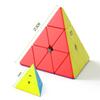 Qiming Plus 3x3 Pyramid 27.5cm Big Cube 3x3x3 Magic Cube Professional Cubo Magico Puzzle Toy for Children Kids Gift Toy