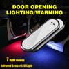 Дверные фонари автомобиля, светодиодный приветственный свет, магнитное управление, зарядка через USB, автоматический сейф для открытой двери, аварийный сигнал для предотвращения столкновений