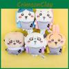 Plush Chiikawa Football Keychain Doll Pendant Bag Decoration Kids Gift Toys