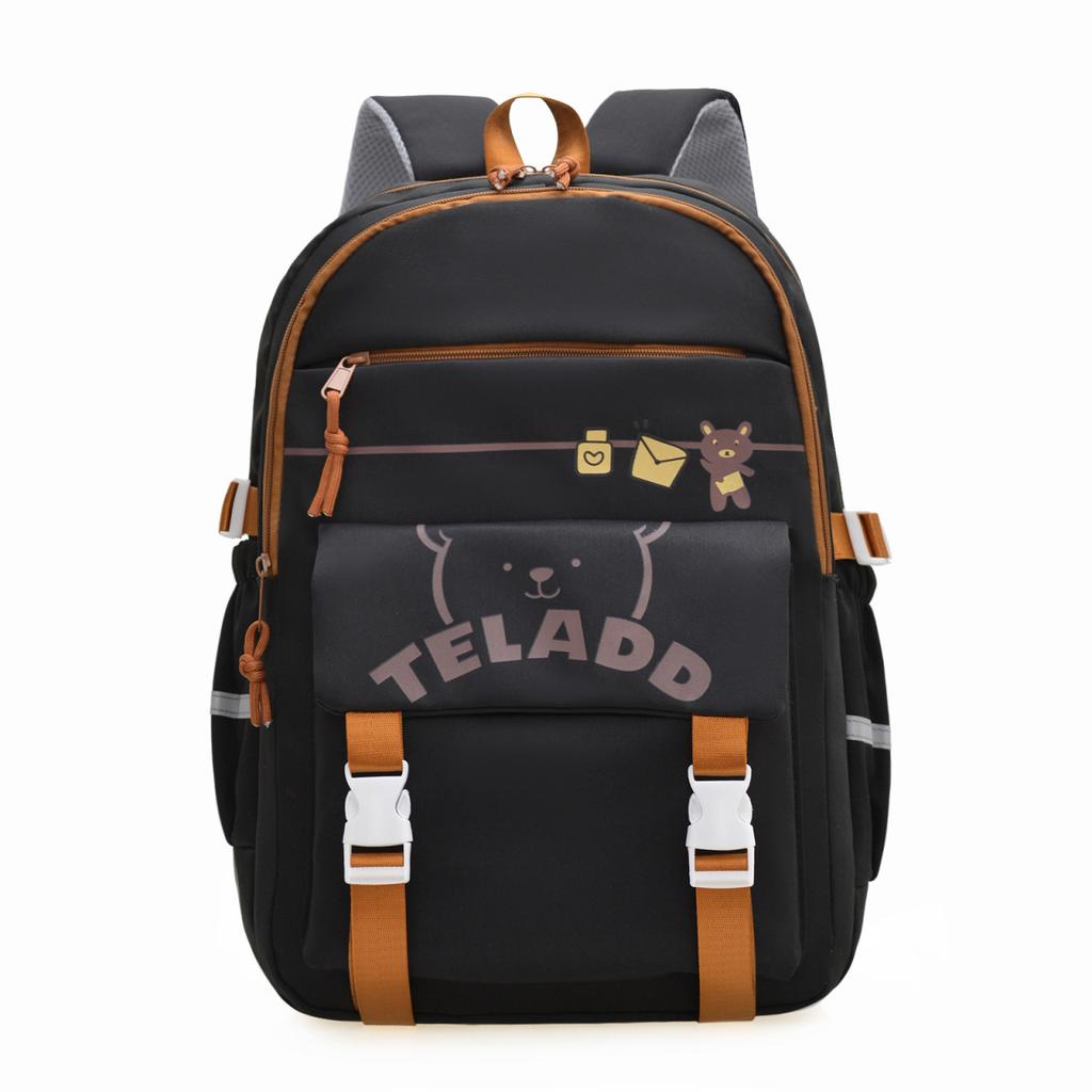 Новый школьный рюкзак с принтом мультяшного щенка, высокая ценность, для студентов колледжа и старшеклассников, многосекционный