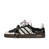 adidas VL COURT 2.0 IC77 Сумка для покупок, Звездная Песня Любви Устойчивые к истиранию Устойчивые к истиранию Низкие Кеды для скейтборда HQ1802(Team632-S-BOX)