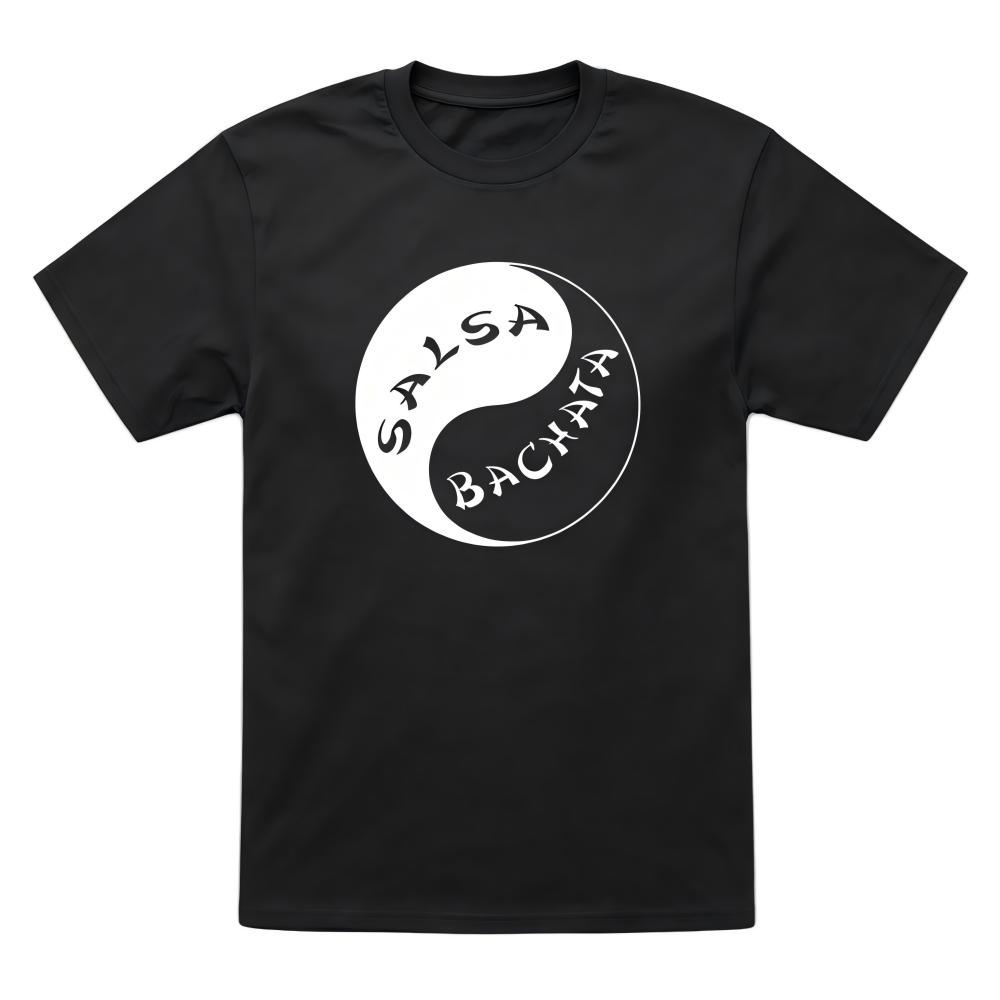 Salsa Bachata Yin Yang Dance Graphic T-Shirt