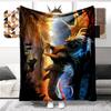 Animal Dragon Blanket Ultra Lightweight Soft Plush Flannel Throws Blanket for Sofa Bed Couch Best Office Gifts  Demogorgon
