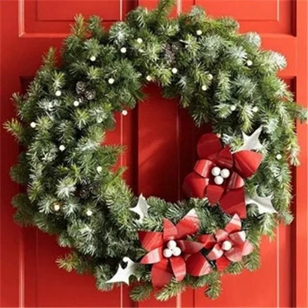 5D DIY Алмазная картина Венок Санта-Клаус Медведь Рождественская вышивка Картина Домашний декор Алмазный художественный подарок Decoracion