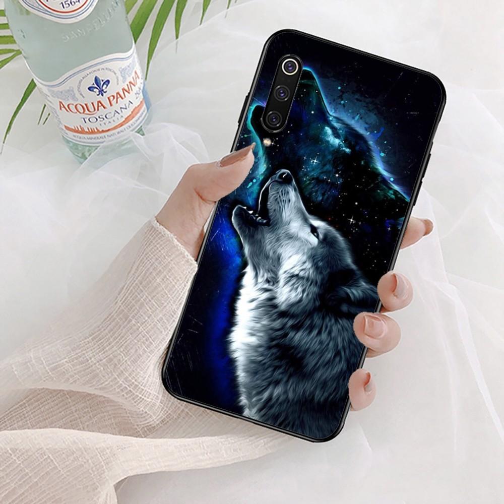 Чехол для телефона Животное Волк Воет для Xiaomi Mi 5X 8 9 10 11 12 Lite Pro 10T PocoX3pro PocoM3 Note 10 Pro Lite