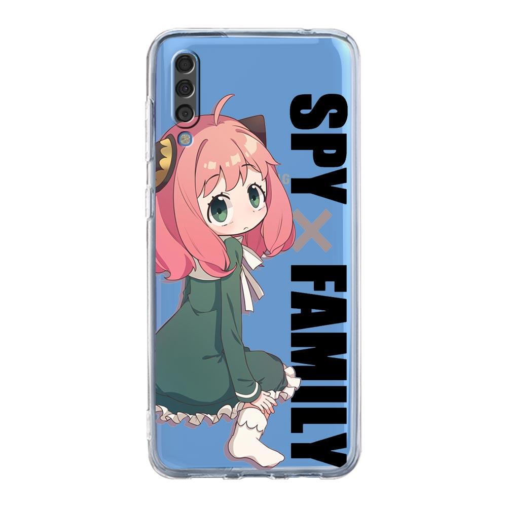 Чехол для телефона Spy x Family Anya Forger с аниме для Samsung Galaxy A50 A70 A30 A40 A20E A10 A10S A20S A02 A04s A12 A22 A32 A52S A72 5G