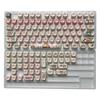 118Keys Pink Pig Keycap PBT Dye Sublimation MOA Profile for Switches Fit 61/64/68/87/96/104/108Keyboard Keycap
