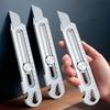 Aluminum Alloy 10 In 1 Pocket Utility Knife Multifunctional Heavy Duty Box Cutter Blade for Cartons
