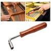 Professional L-shape Spanner Plastic Handle Tuning Hammer Piano Tuning Lever Wrench