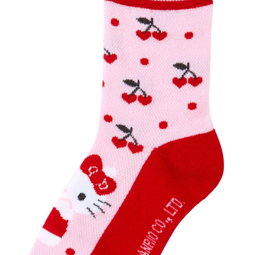 Sanrio Детские носки Sanrio, комплект из 3 пар носков Hello Kitty, персонаж Hello Kitty 455245 SANRIO (САНРИО) 16-18см