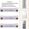 Compact Fridge Freezer Thermometer for Convenient Placement In Small Spaces