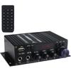 Mini Audio Power Amplifier 2CH 40W+40W for Car Home Use BT Digital Audio Receiver AMP U Disk