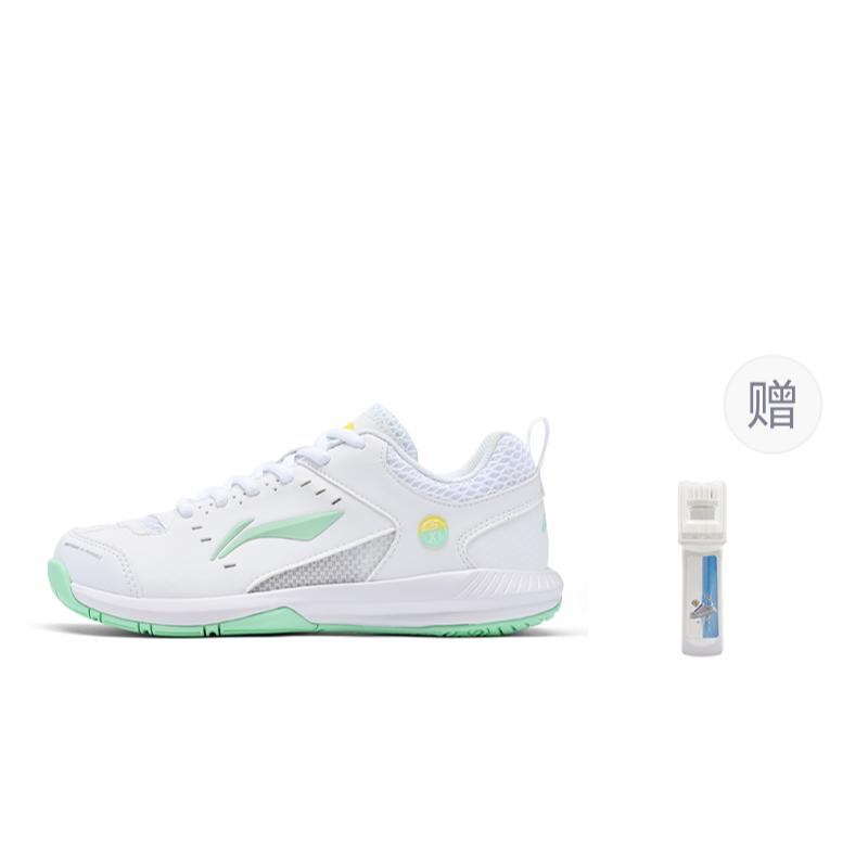 Li Ning Rocket Shoe 2.0 Slip Resistant, Breathable, Lightweight Low top Badminton Shoes Unisex Light Turquoise AYTU049-4