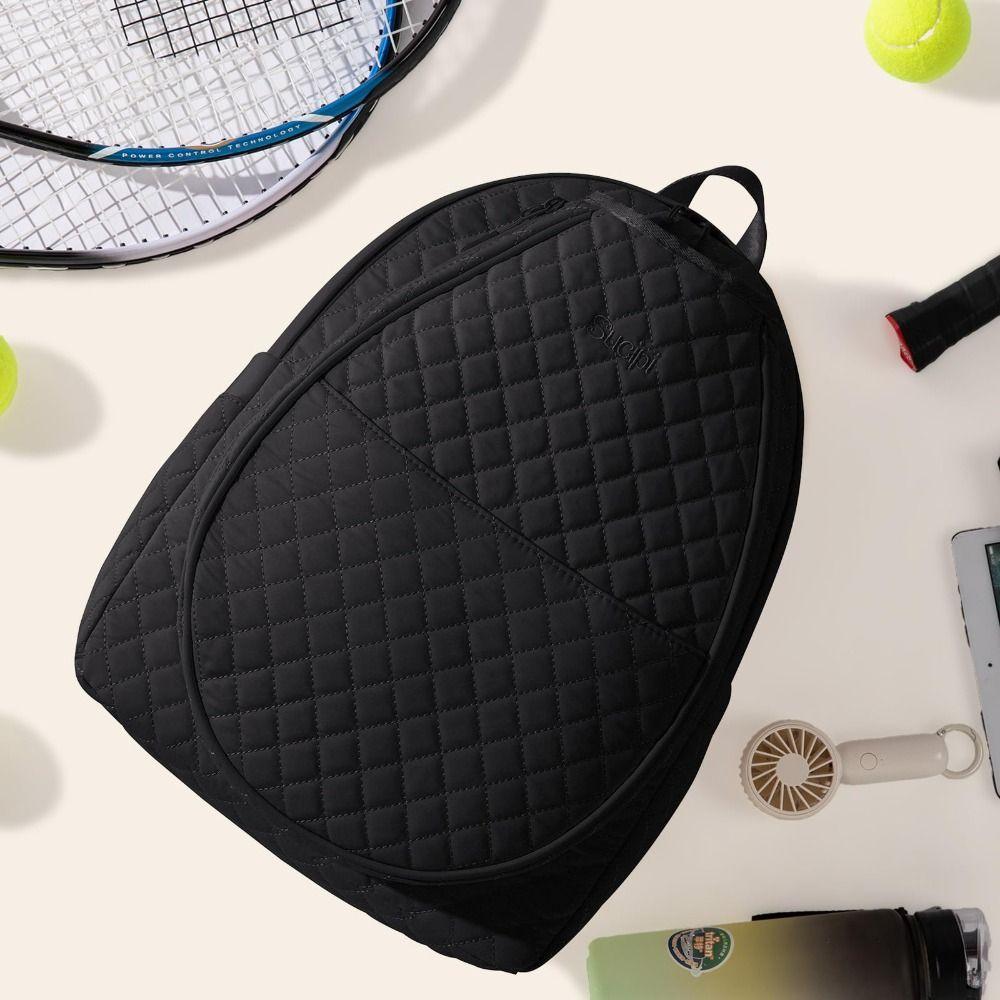 Quilted Sling Crossbody Backpack Wear-resistant Tennis Racket Bags New Tennis Bag Women Men