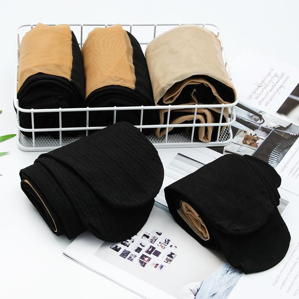 Фальшивые высокие сексуальные женские колготки с перекрутом