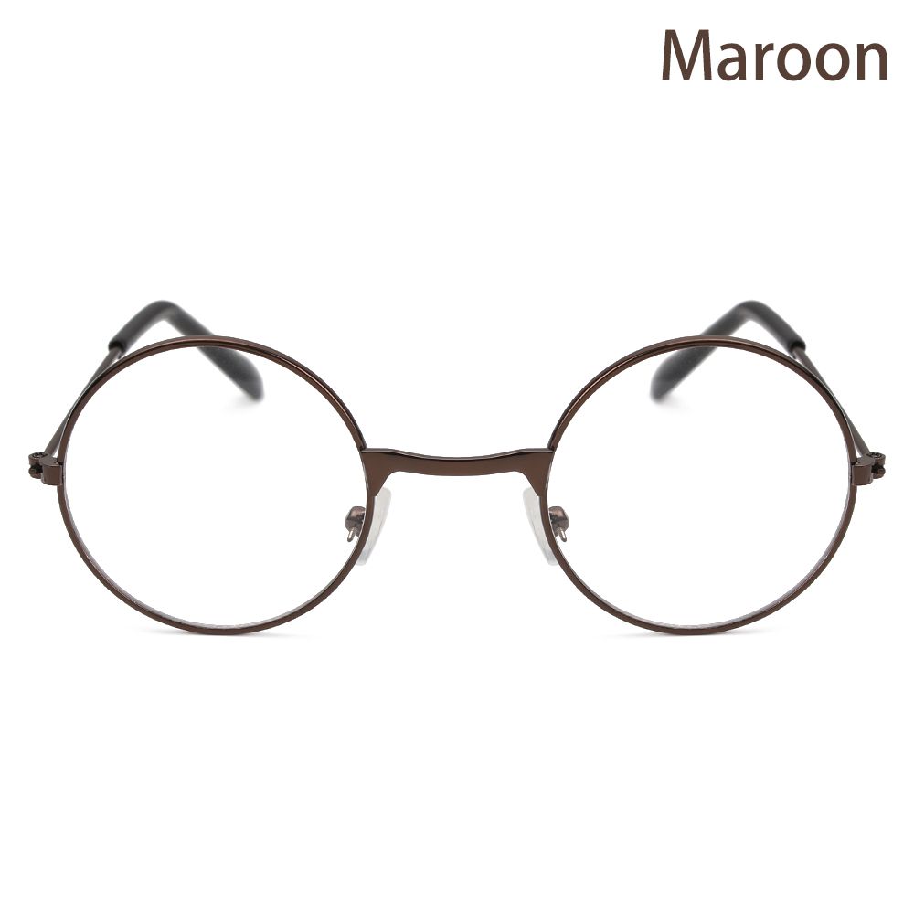 Flat Light Decorative Glasses Retro Children's Flat Mirror Small Round Glasses Clothing Accesories