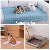 Dog Cooling Mat Summer Washable Pet Ice Pad Blanket Sofa Breathable Pet Durable Bed For Small Medium Large Dogs Cat